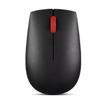 Lenovo Essential Compact Wireless Mouse – 2.4GHz Nano USB Receiver, Black (4Y50R20864)