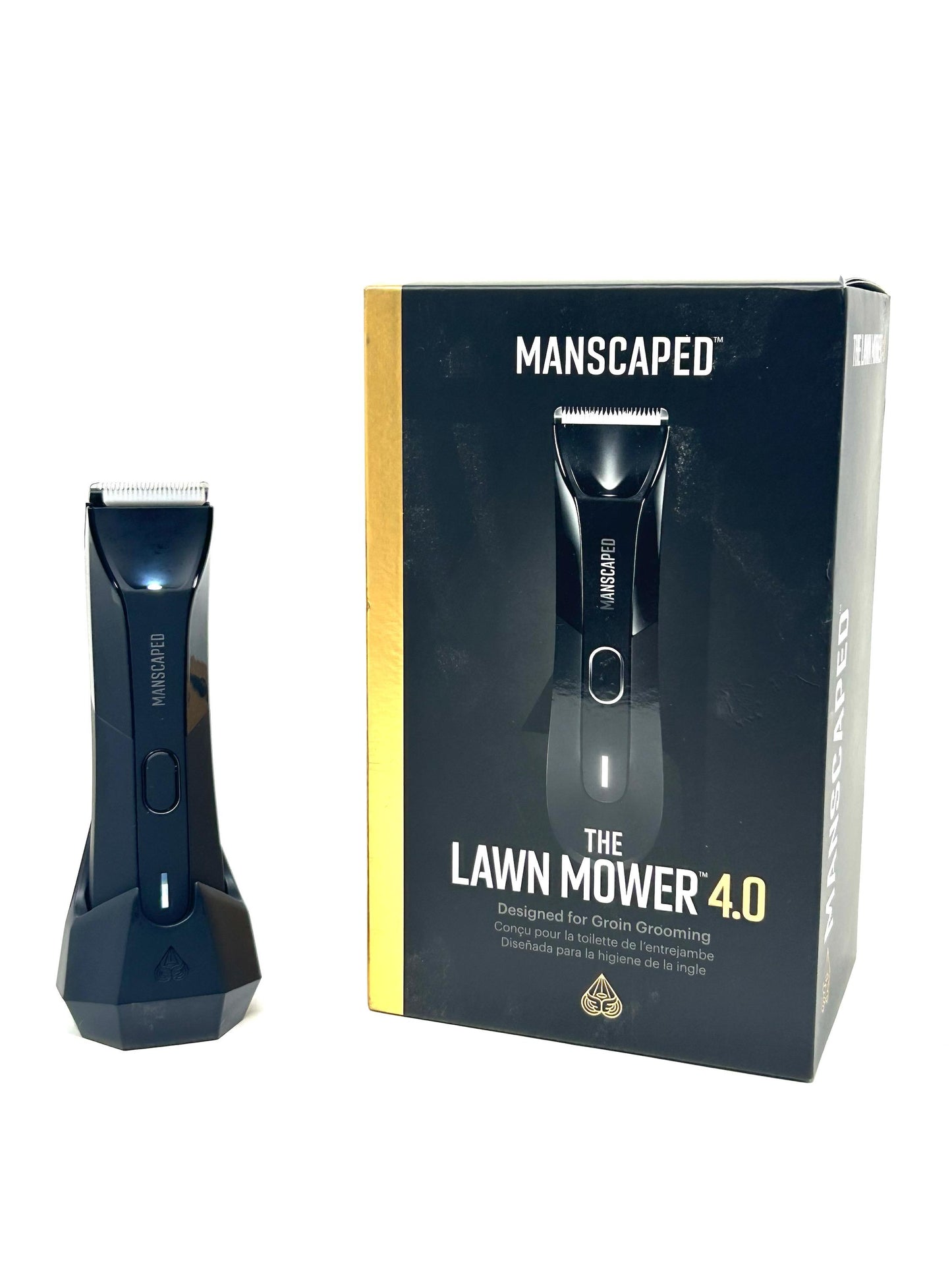 "Manscaped™ Lawn Mower® 4.0 – Waterproof Electric Groin & Body Hair Trimmer with SkinSafe™ Technology"